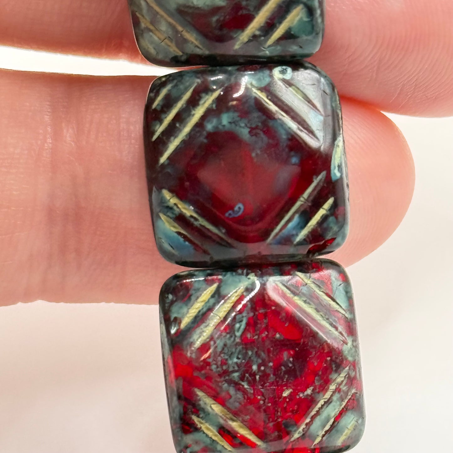 Czech Glass Beads (8pcs)