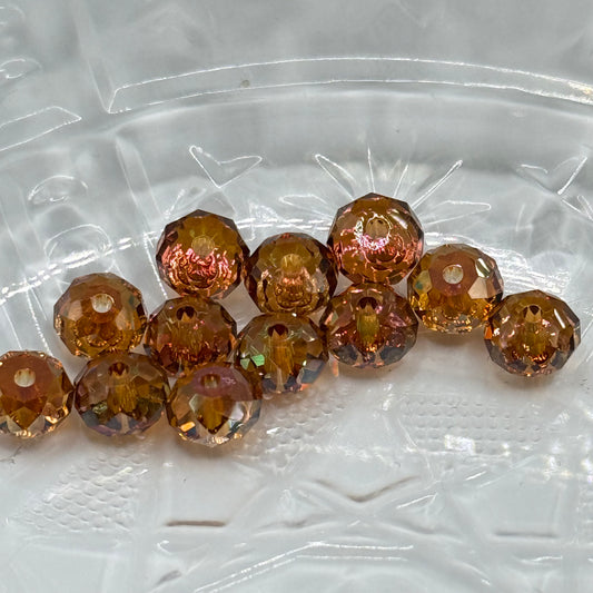 Swarovski Brio - 6MM - Copper (12pcs)