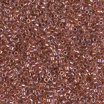 DB0915 - Sparkling Ginger Lined Crystal - 11/0