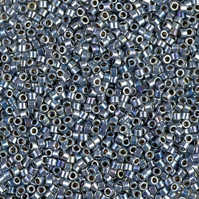 DB0544 - Palladium Blue Gold Iris - 11/0