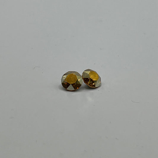 Swarovski 8MM Xirius Chaton A1088 - Crystal Metallic Sunshine (4pcs)