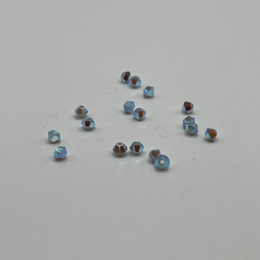 Swarovski 3MM Bicones - Air Blue Opal AB2X (24pcs)