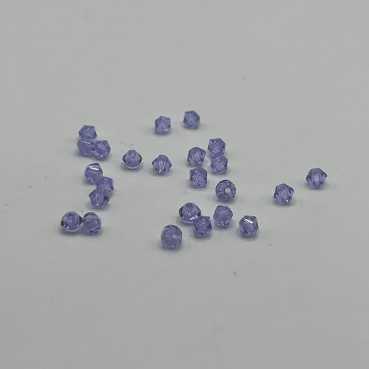 Swarovski 3MM Bicones - Alexandrite (24pcs)