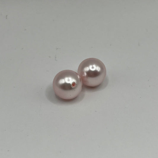 Swarovski 10MM Pearls - Rosaline (2pcs)