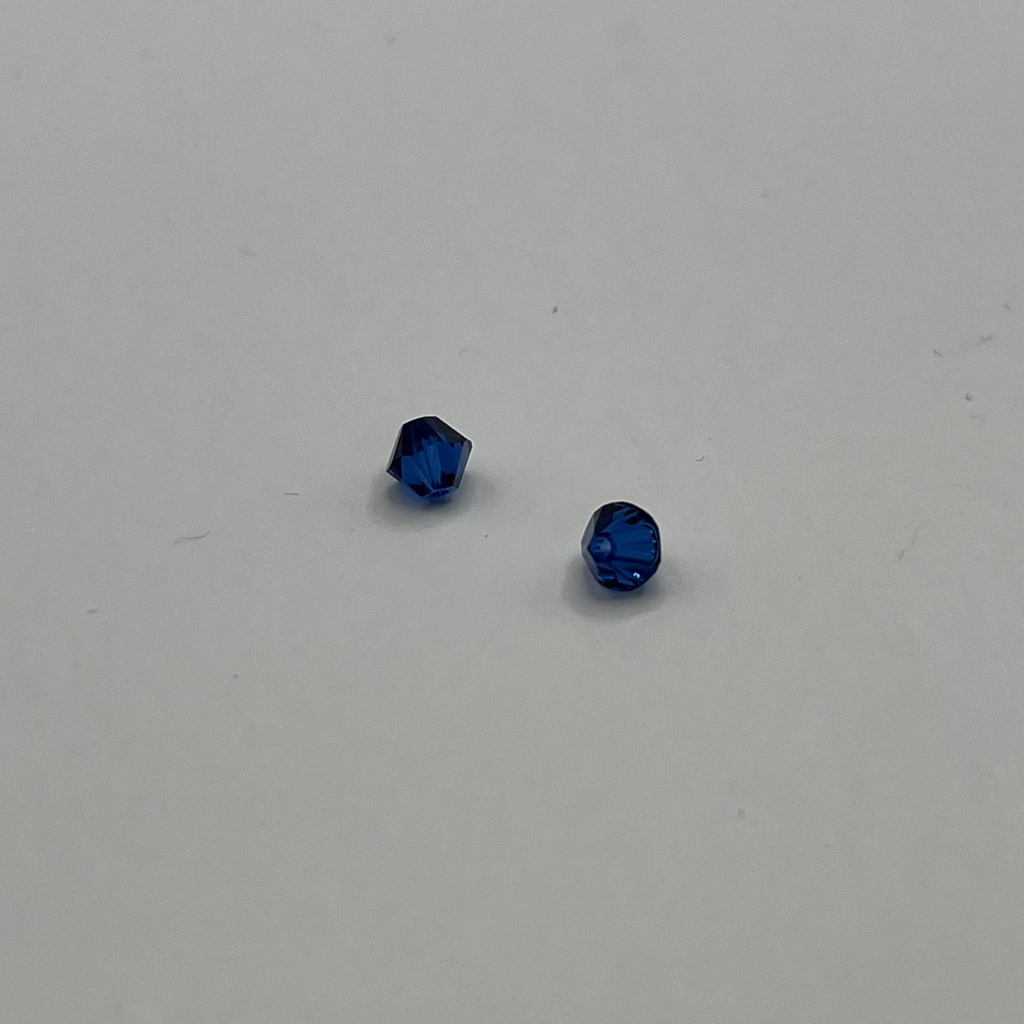 Swarovski 4MM Bicones - Dark Sapphire (12pcs)