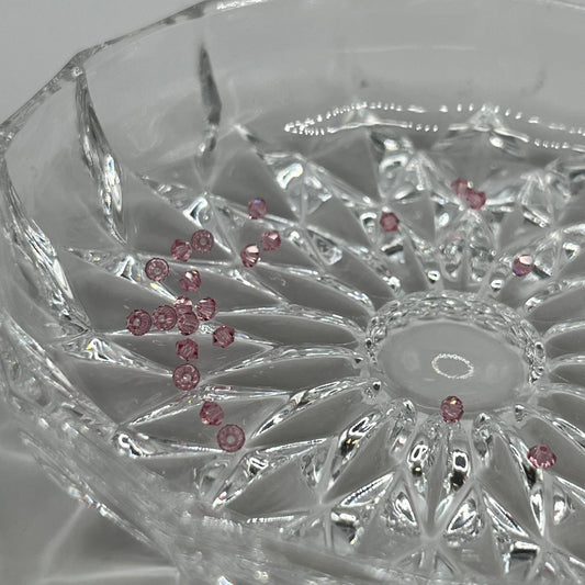 Swarovsk 2.5MM Bicones - Light Rose (24pcs)