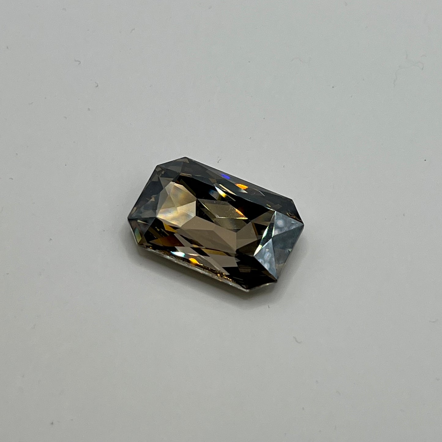 Swarovski 27X18.5MM Octagon - Crystal Heavy Luster D