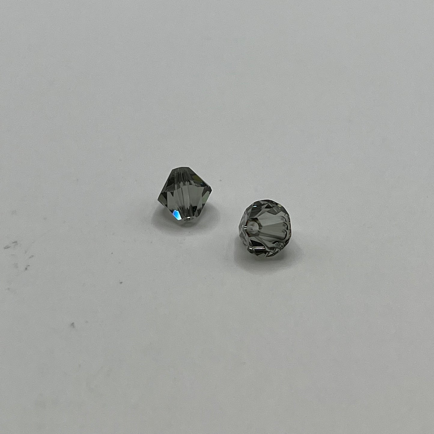 Swarovski 6MM Bicones - Black Diamond (12pcs)