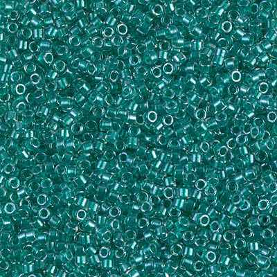 DB0918 - Sparkling Teal Lined Crystal - 11/0