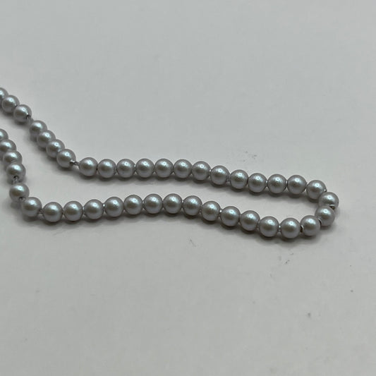 Swarovski 3MM Pearls - Iridescent Dove Grey (50pcs)