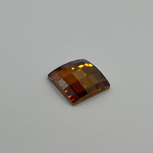 Swarovski 20MM Chessboard  A2493 Square Foiled Copper