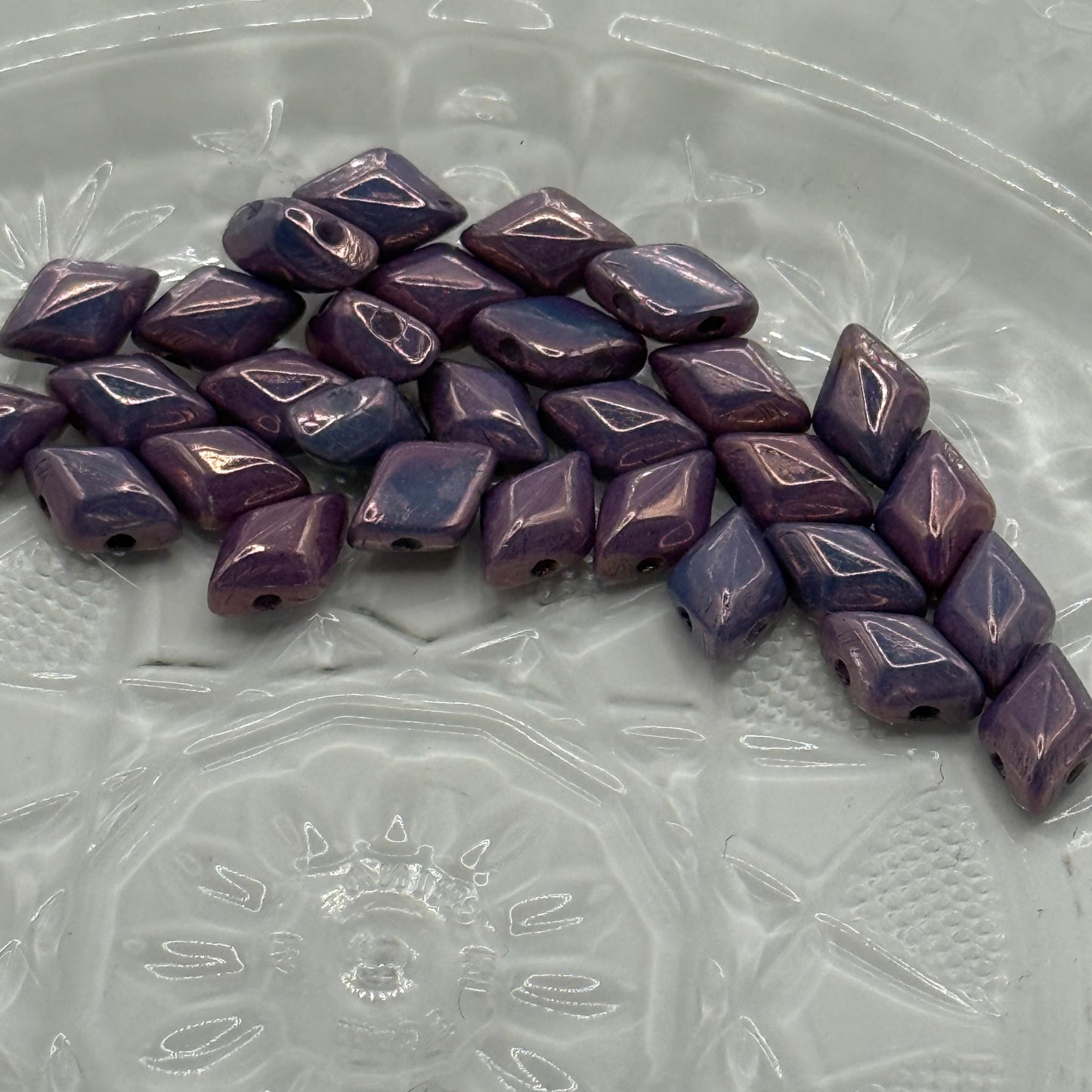 GemDuos - Opaque Amethyst Luster